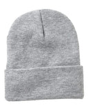 12" Jersey Lined Cuffed Beanie