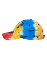 Tie-Dyed Twill Cap