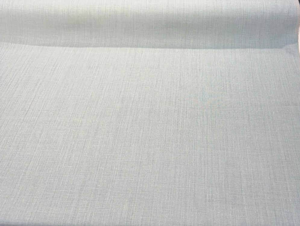 Nelen & Delbeke Belgian Linen Lino Genie Linen Fabric - Light Teal, 59" Width (1 Yard)