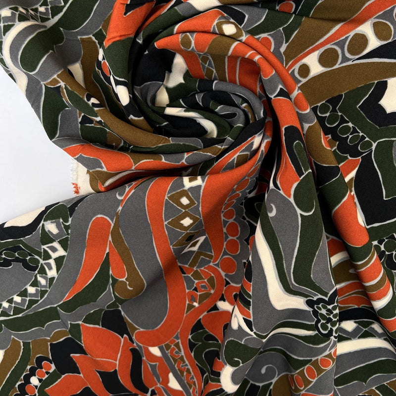 Printed Multicolour Polyester