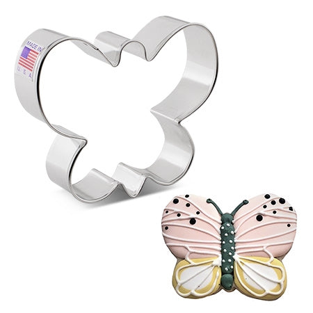 Cookie Cutter Simple Butterfly - 3-1/8"- 8140A