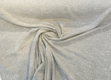 Sunbrella Boucle Vincent Acrylic Fabric - Gray White Cloud Boucle Texture, 54" Width (1 Yard)