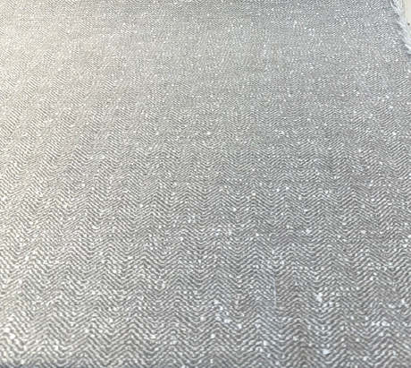 Sunbrella Boucle Vincent Acrylic Fabric - Gray White Cloud Boucle Texture, 54" Width (1 Yard)