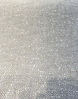 Sunbrella Boucle Vincent Acrylic Fabric - Gray White Cloud Boucle Texture, 54" Width (1 Yard)