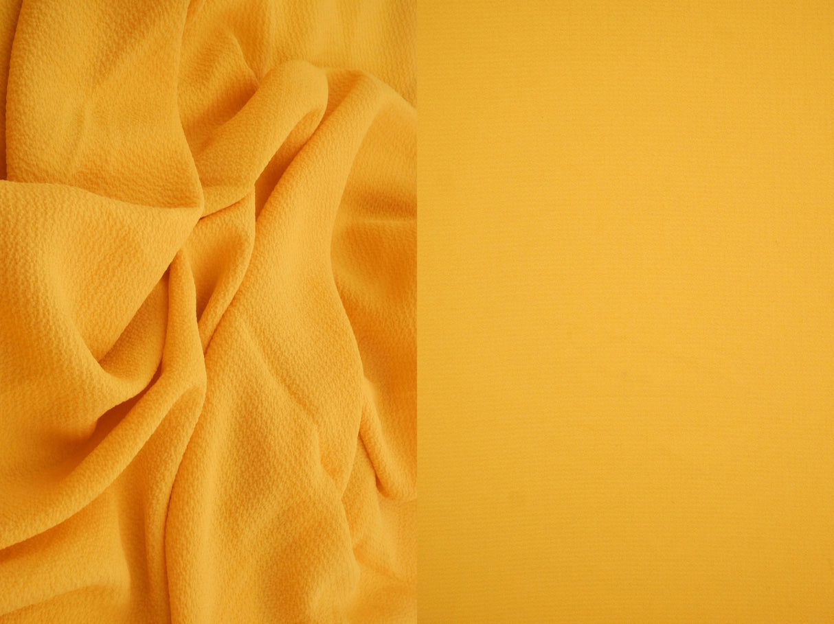 Solid Ghost Bubble Crepe Fabric, Lightweight Textured Stretch 57/58" Wide for Apparel