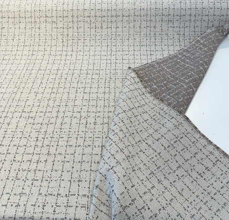 Harrison Dune Sunbrella Acrylic Fabric - Beige Tweed Upholstery, 54" Width (1 Yard)