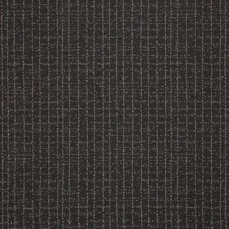 Harrison Raven Black Acrylic Fabric - Black Tweed, 54" Width (1 Yard)