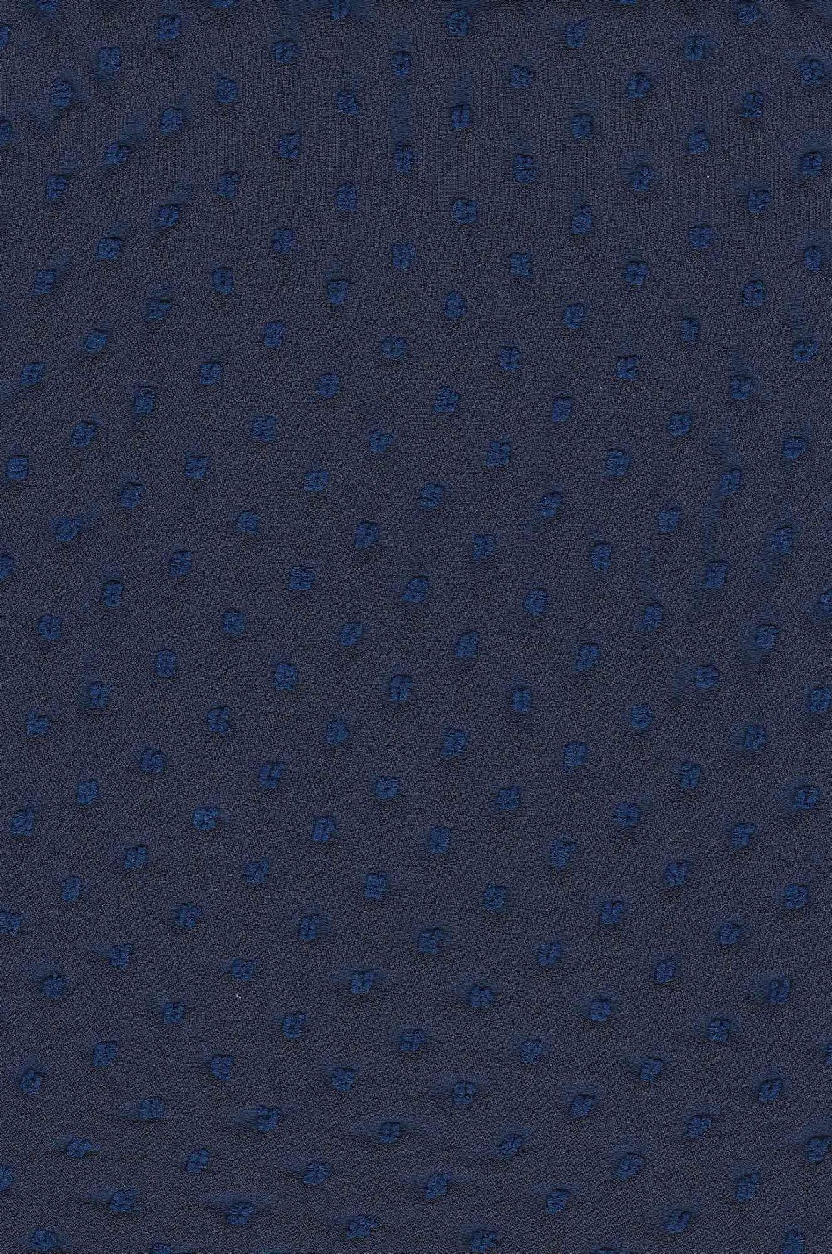 1 Yard Swiss Dot Chiffon Solid Woven Fabric Lightweight Sheer Drapery 57/58" Width