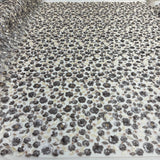 Beaded Sequined Lace Fabric