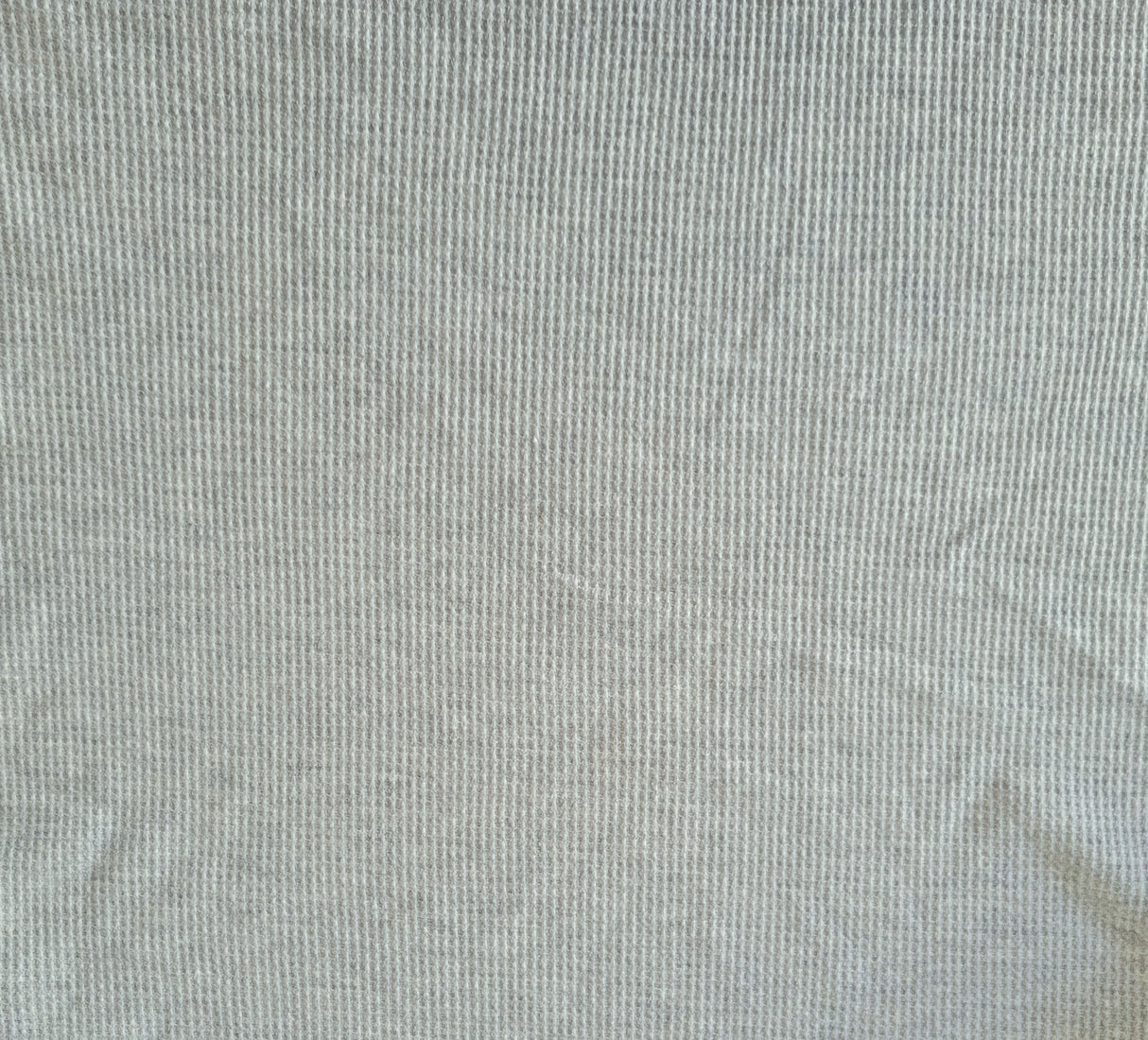 Thermal Knit Fabric Heather Gray