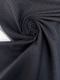 Cotton Jacquard Blue Polka Dot