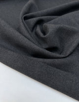 Wool Fabric Melange Gray