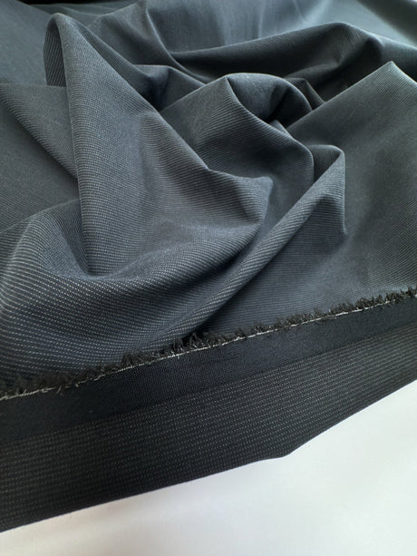 Striped Polyester Viscose Blend Woven