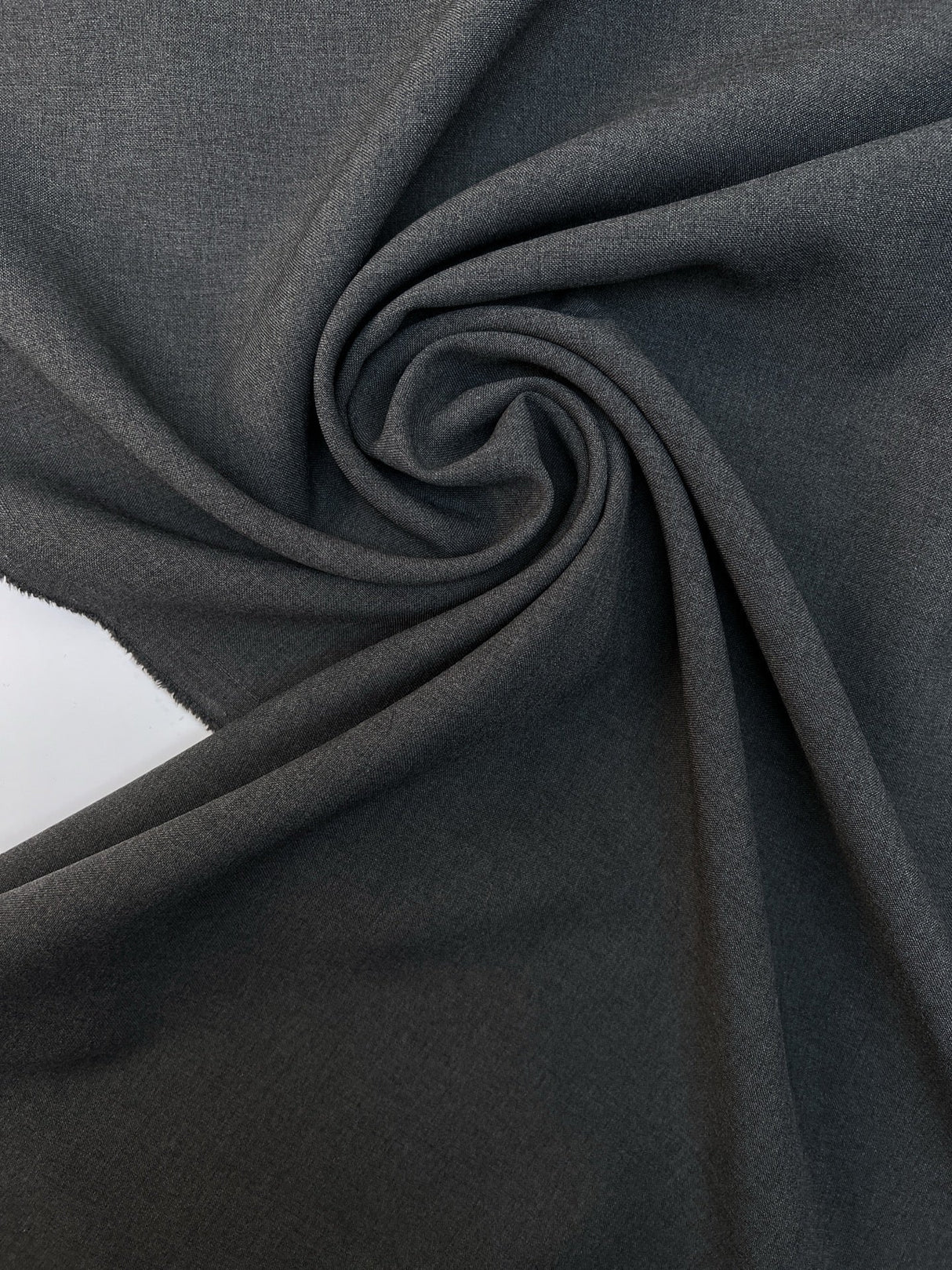 Italian Stretch Polyamide Elastane Suiting in Melange Gray