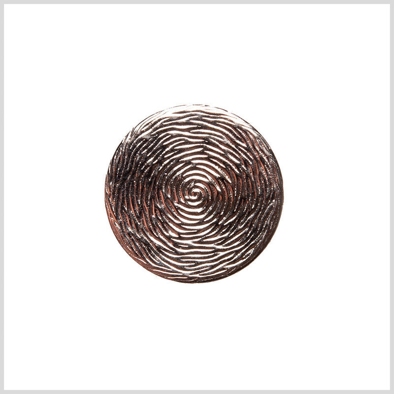Matte Silver Metal Button - 30L/19mm