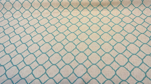 Sunbrella Accord Jade 45922-0000 Sunbrella Acrylic Fabric - Jade Aqua Geometric, 54" Width (1 Yard)