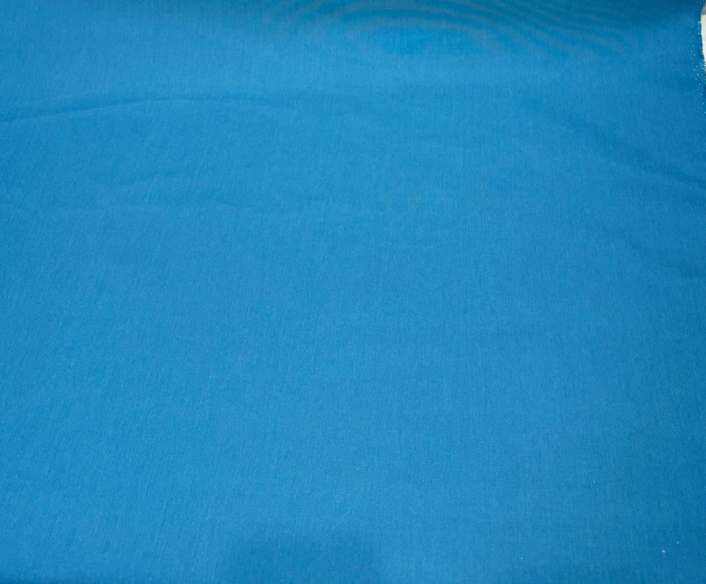 Sunbrella Canvas Aegean Acrylic Fabric - Teal Blue, 54" Width (1 Yard)