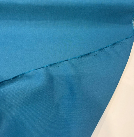 Sunbrella Canvas Aegean Acrylic Fabric - Teal Blue, 54" Width (1 Yard)