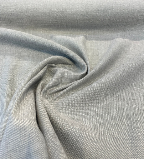 Sunbrella Ellis Mist Blue Sunbrella Acrylic Fabric - Mist Blue Basket Weave, 54" Width (1 Yard)