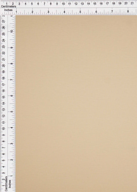 Rib Solid Stretch Knit Fabric