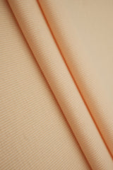 Rib Solid Stretch Knit Fabric