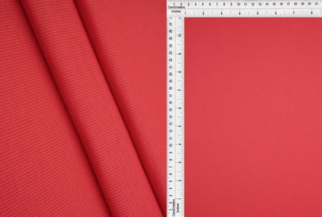 1 Yard 2x1 Solid Rib Knit Fabric, 54/56? Wide Polyester Spandex Blend