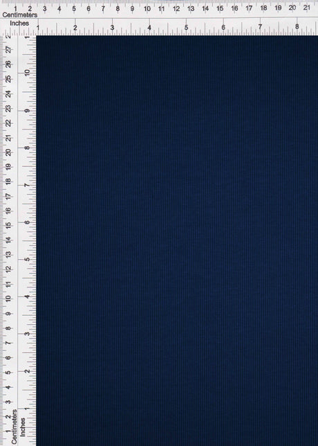 Rib Solid Stretch Knit Fabric
