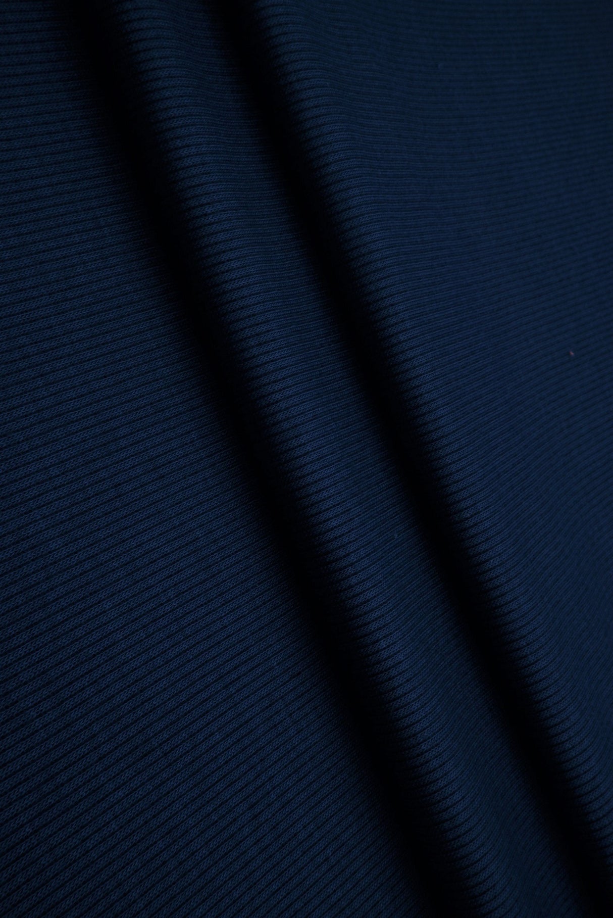 Rib Solid Stretch Knit Fabric