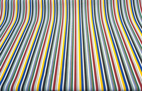 Sunbrella Stripe Vita Confetti 4418-0054 Solution-Dyed Acrylic Fabric - Multi Color Horizontal Stripes, 54" Width (By The Yard)