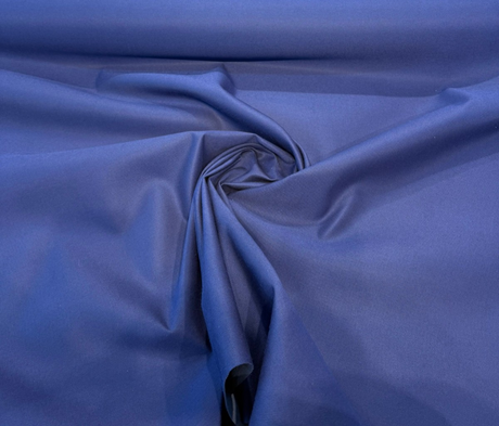 Sunbrella Camp Sapphire Blue Acrylic Fabric - Solid Sapphire Blue, 54" Width (1 Yard)