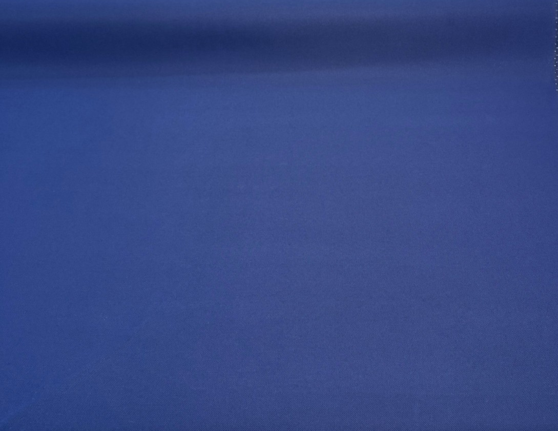 Sunbrella Camp Sapphire Blue Acrylic Fabric - Solid Sapphire Blue, 54" Width (1 Yard)