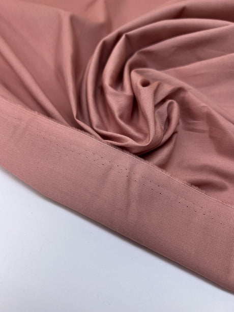 Pink Viscose Elastane Woven
