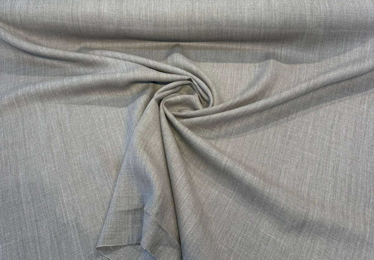 Nelen & Delbeke Belgian Linen Lino Venom Belgian Linen Fabric - Taupe Gray, Heavyweight, 59" Width (1 Yard)