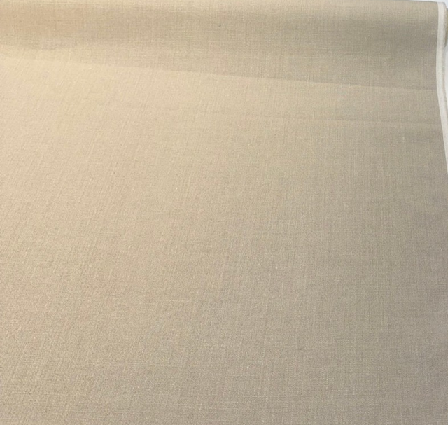 Nelen & Delbeke Belgian Linen Lino Chino Natural Linen Fabric - Chino Natural, 59" Width (By The Yard)