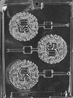 50th Lolly Wreath Mold - LPL017