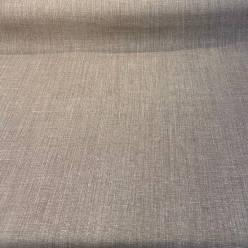 Lino Belgian Linen Fabric - Hazelnut Brown, Heavyweight, 59" Width (1 Yard)