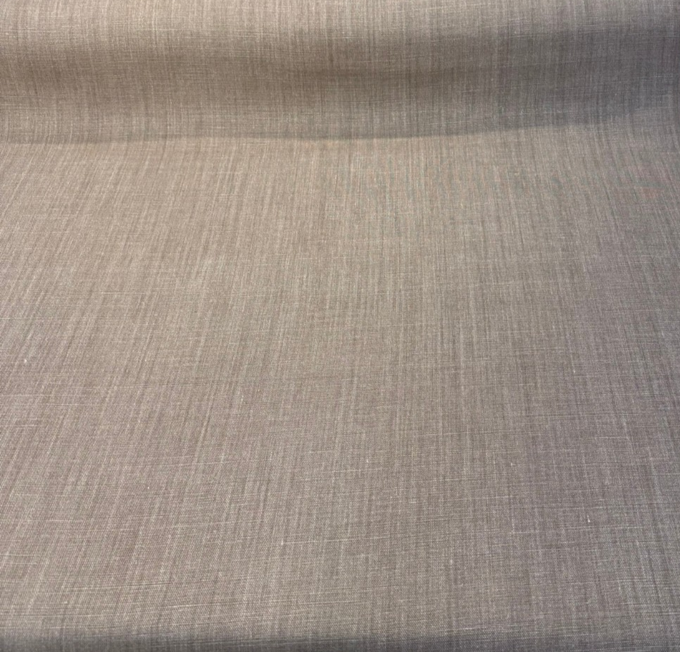 Lino Belgian Linen Fabric - Hazelnut Brown, Heavyweight, 59" Width (1 Yard)