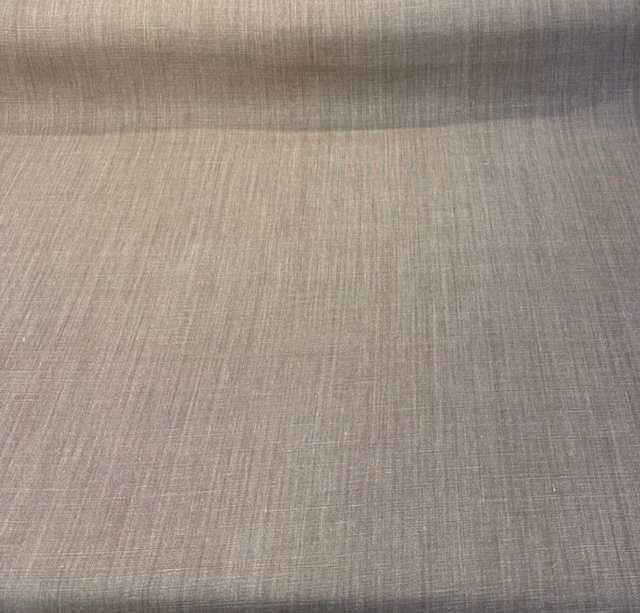 Lino Belgian Linen Fabric - Hazelnut Brown, Heavyweight, 59" Width (1 Yard)