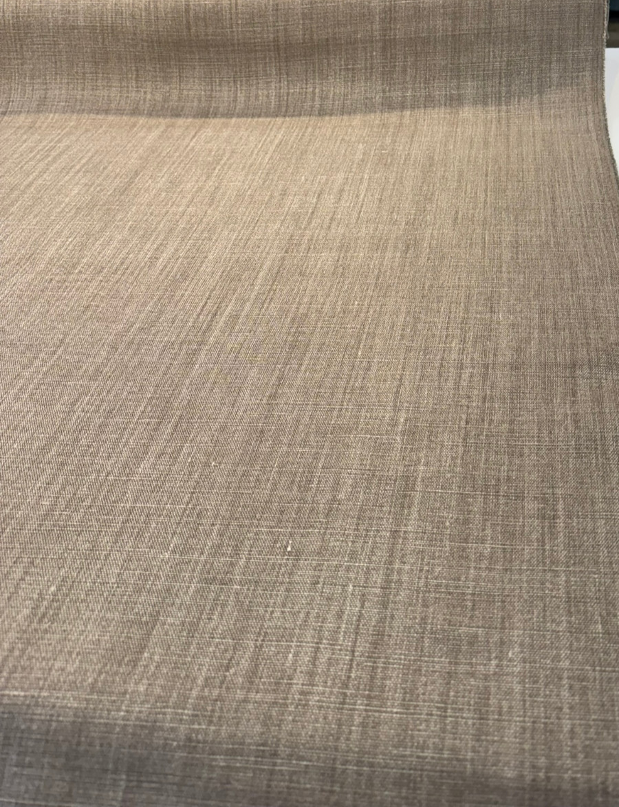 Lino Belgian Linen Fabric - Hazelnut Brown, Heavyweight, 59" Width (1 Yard)