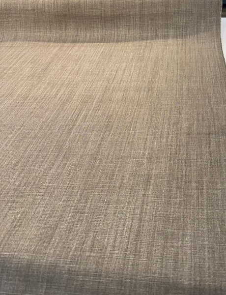 Lino Belgian Linen Fabric - Hazelnut Brown, Heavyweight, 59" Width (1 Yard)