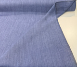 Nelen & Delbeke Belgian Linen Lino Belgian Linen Fabric - Indigo Blue, 59" Width (1 Yard)