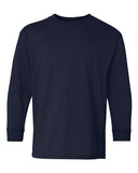 12 Pack Gildan Heavy Cotton Youth Long Sleeve Tee – Crewneck