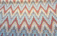 Bray Flamestitch Nectar Cotton Fabric - Nectar Flamestitch, 54" Width (1 Yard)