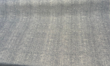 Chartres Storm Blue Sunbrella Acrylic Fabric - Storm Blue, Heathered Linen-Look Texture, 49" Width (1 Yard)