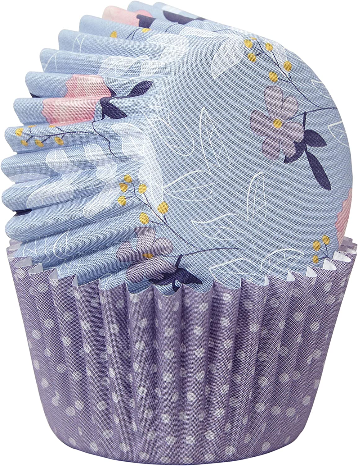 Wilton Floral Party Mini Baking Cups, 100-Count
