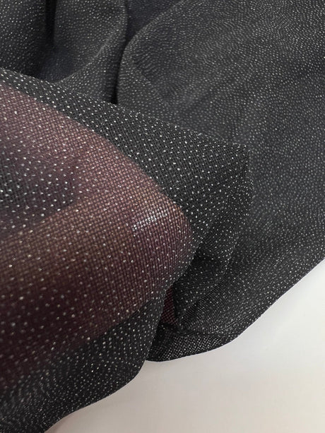 Black Stretch Polyamide Interlining