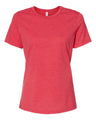 BELLA + CANVAS® Women’s Relaxed Fit Heather CVC Crewneck Short Sleeve T-Shirt