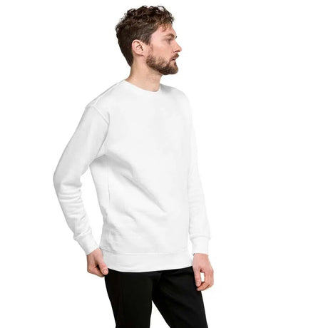 BELLA + CANVAS Sponge Fleece Classic Crewneck Sweatshirt in Dark Grey Heather