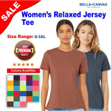 BELLA + CANVAS® Women’s Relaxed Jersey Crewneck Short Sleeve Tee