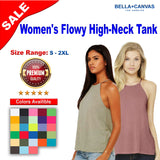 BELLA + CANVAS® Women's Flowy High-Neck Tank
